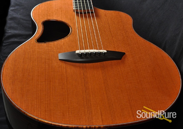 McPherson 4.5 East Indian Rosewood/Redwood Acoustic Guitar — image 5