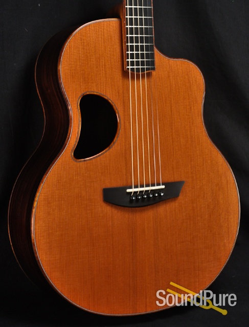 McPherson 4.5 East Indian Rosewood/Redwood Acoustic Guitar — image 1