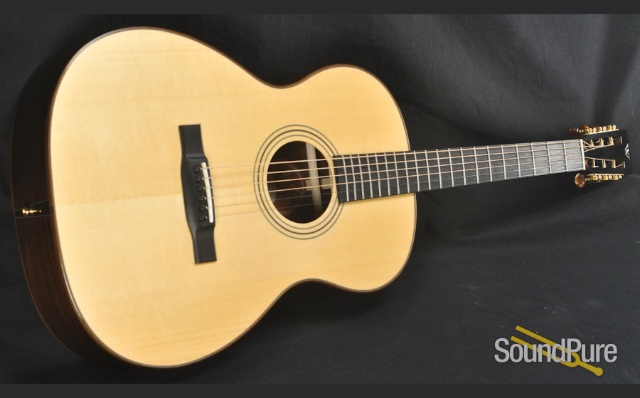 Webber 000 12-Fret Spruce/Rosewood Acoustic Guitar USED — image 4
