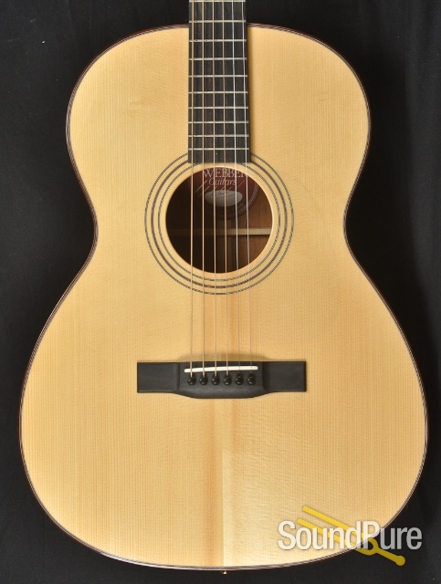 Webber 000 12-Fret Spruce/Mahogany Acoustic Guitar USED — image 6