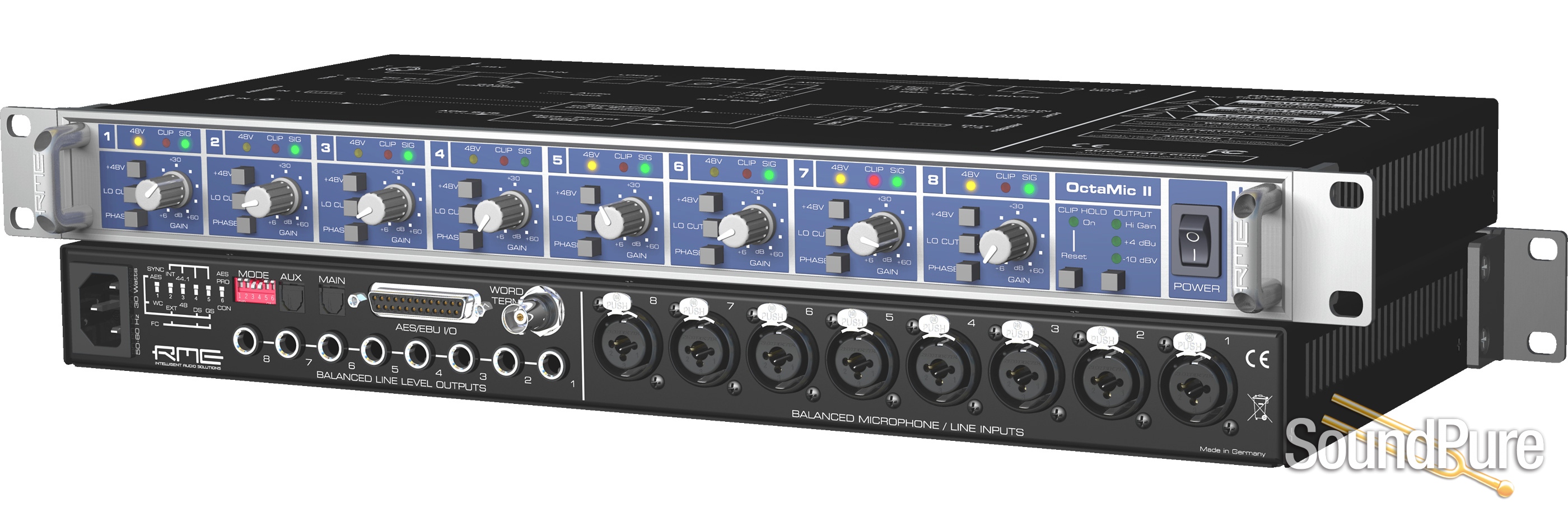 RME Octa Mic II Microphone Preamp