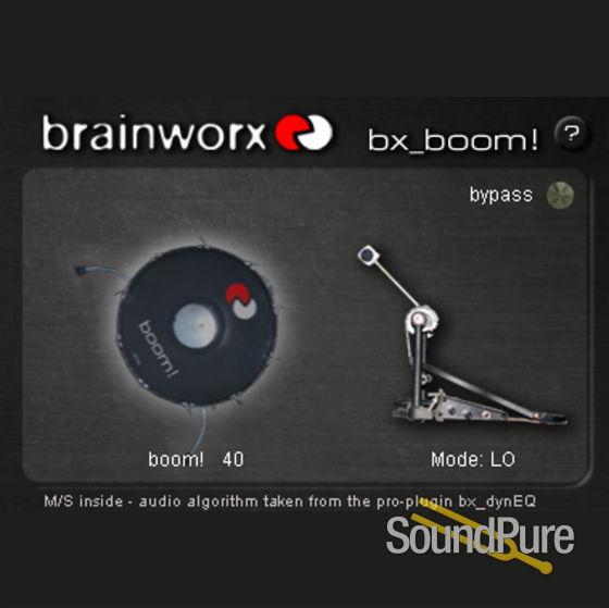 Brainworx BX Boom - Kick Drum Enhancer Plugin