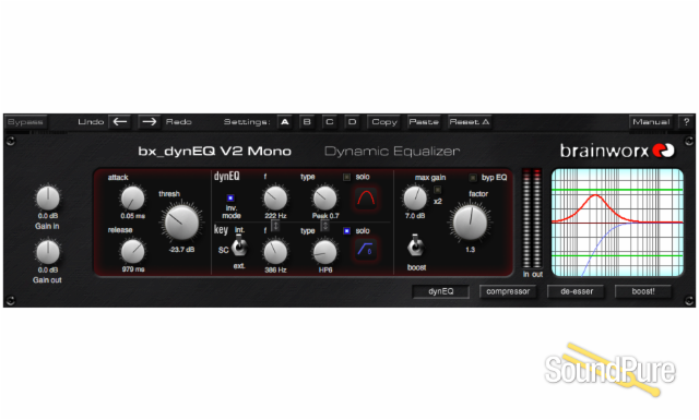 Brainworx BX DynEQ V2 - Dynamic EQ Plugin