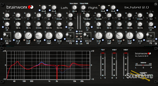 Brainworx BX Hybrid - 7-band EQ Plugin