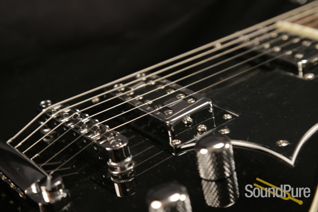 Reverend Sensei RT Opaque Black Electric Guitar — image 2