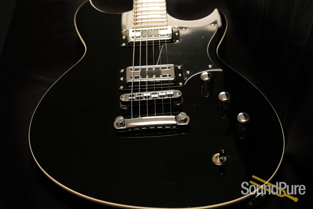 Reverend Sensei RT Opaque Black Electric Guitar — image 3