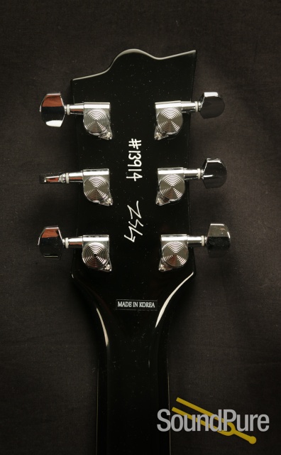 Reverend Sensei RT Opaque Black Electric Guitar — image 4