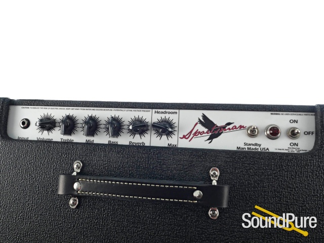 Carr Amplifiers Sportsman 19W 1x12 Combo Amp--Black — image 2