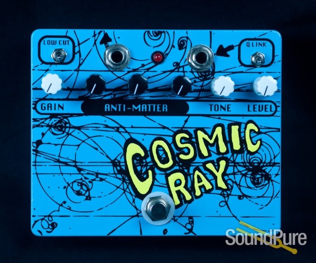 Flickinger Cosmic Ray Fuzz Pedal - Blue
