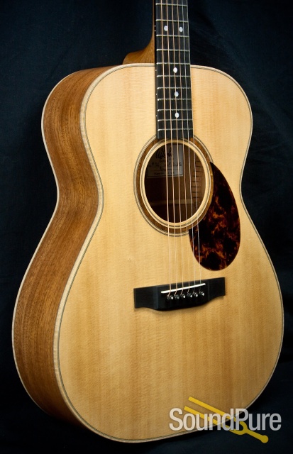 Wes Lambe Adirondack/Honduran Mahogany OM Acoustic Guitar — image 1