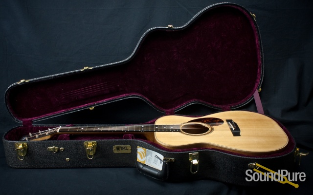 Wes Lambe Adirondack/Honduran Mahogany OM Acoustic Guitar — image 7