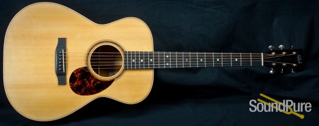 Wes Lambe Adirondack/Honduran Mahogany OM Acoustic Guitar — image 9