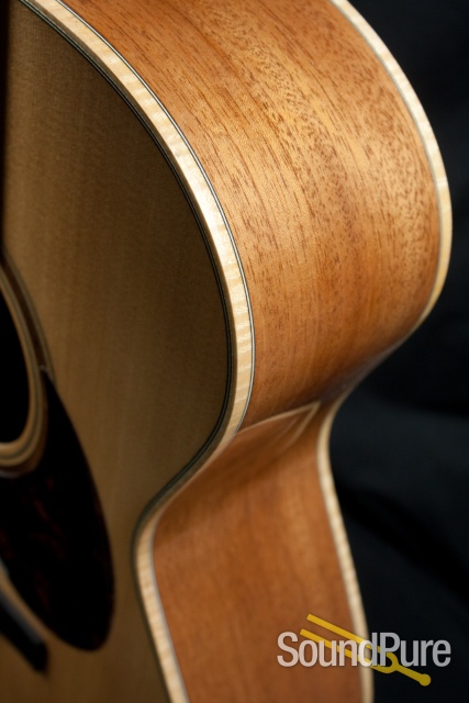 Wes Lambe Adirondack/Honduran Mahogany OM Acoustic Guitar — image 12