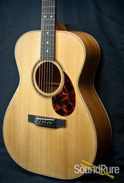 Wes Lambe Adirondack/Honduran Mahogany OM Acoustic Guitar — image 14