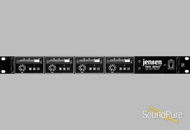 John Hardy Jensen Twin Servo 990 Mic Preamp, 4 Channel