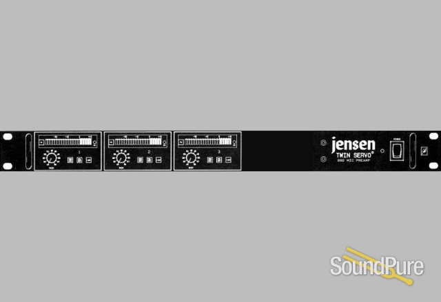 John Hardy Jensen Twin Servo 990 Mic Preamp, 3 Channel
