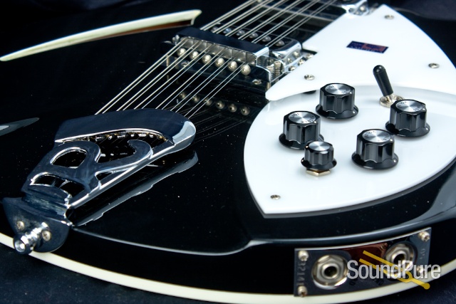 Rickenbacker 360 12-string Black Jetglo Guitar - Used — image 3