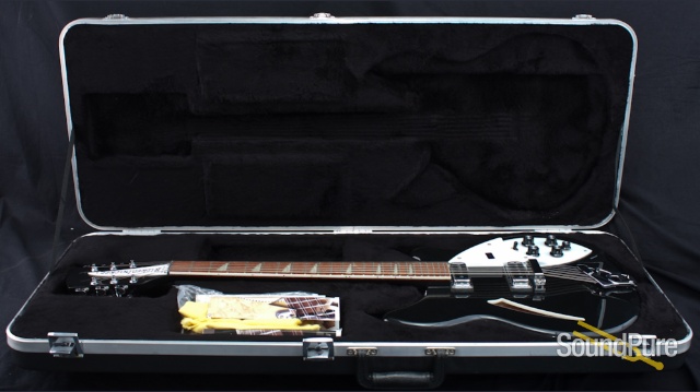 Rickenbacker 360 12-string Black Jetglo Guitar - Used — image 6