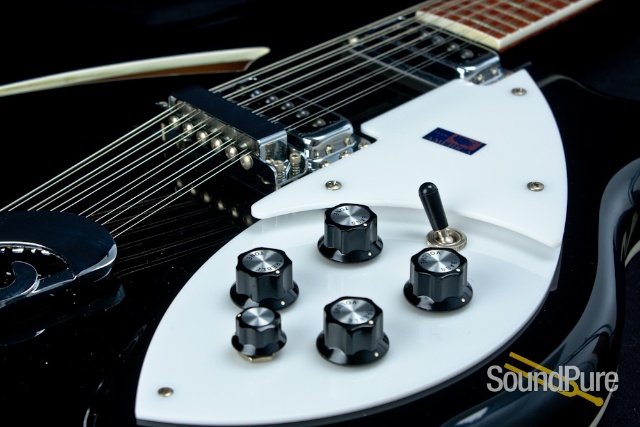 Rickenbacker 360 12-string Black Jetglo Guitar - Used — image 7