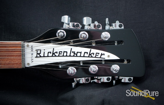 Rickenbacker 360 12-string Black Jetglo Guitar - Used — image 12