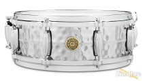 Gretsch 5X14 Hammered Chrome Over Brass Snare Drum Gretsch 5X14 Hammered Chrome Over Brass Snare Drum