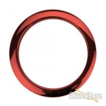 Bass Drum O's 6" Red Chrome Bass Drum Port Rings Bass Drum O's 6" Red Chrome Bass Drum Port Rings