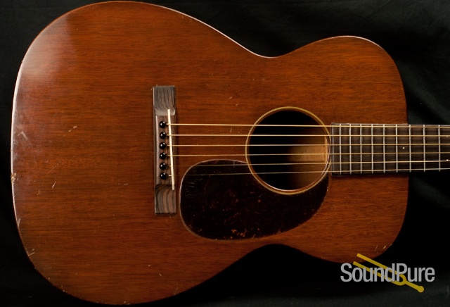 1934 Martin 00-17 All Mahogany Acoustic Guitar — image 8