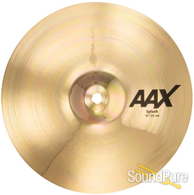 Sabian 10" AAX Splash Cymbal-Brilliant