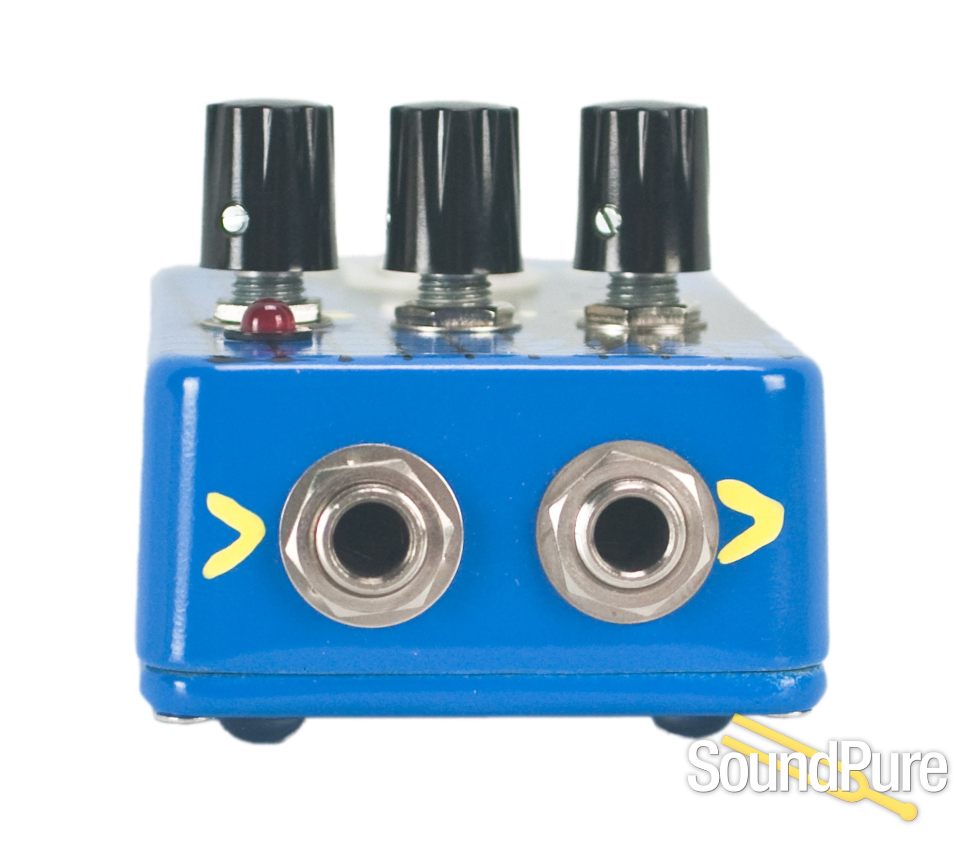 Flickinger Caged Crow Distortion Pedal Blue