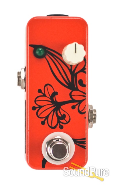 Flickinger Petal Pusher Buffer and Boost Pedal - Orange