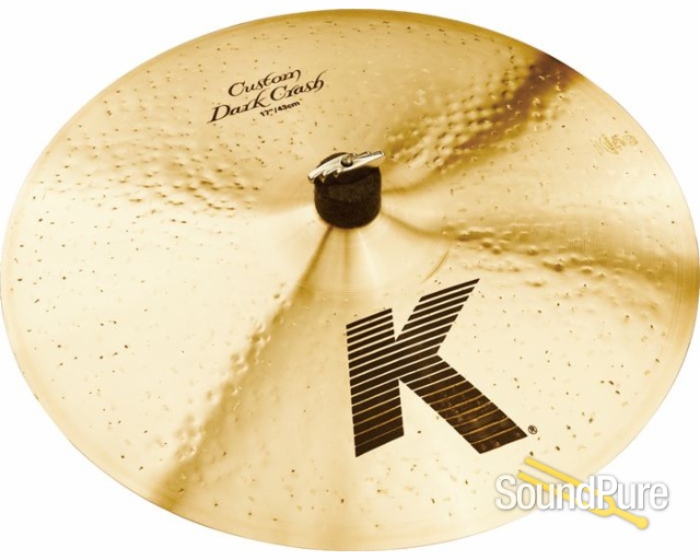 Zildjian 17" K Custom Dark Crash Cymbal — image 1