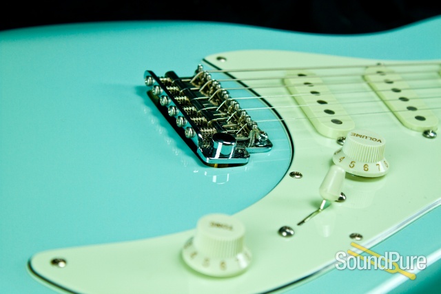 Campbell American WEW Light Blue Electric Guitar - Used — image 7