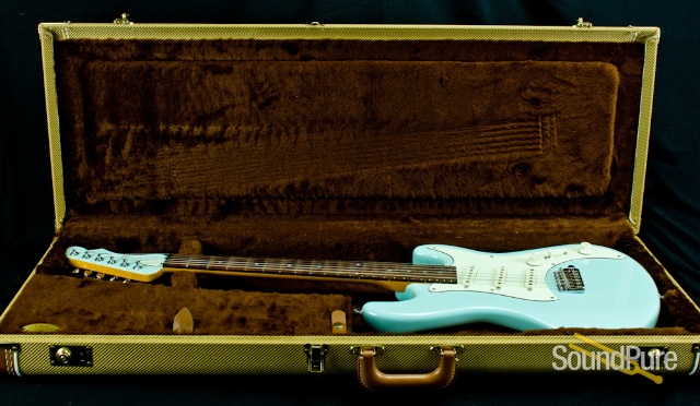 Campbell American WEW Light Blue Electric Guitar - Used — image 10
