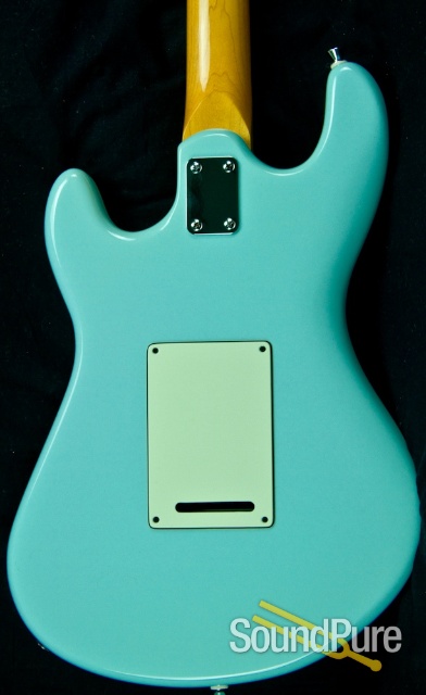 Campbell American WEW Light Blue Electric Guitar - Used — image 12