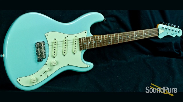 Campbell American WEW Light Blue Electric Guitar - Used — image 16