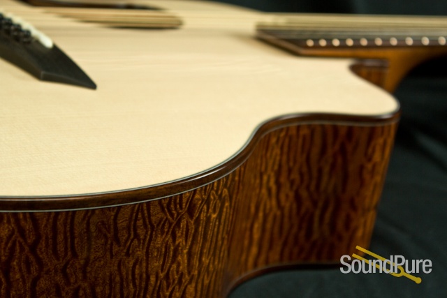 McPherson 3.0 XP Highly Figured Sapelle/Adirondack Guitar — image 5