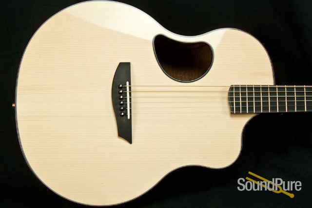 McPherson 3.0 XP Highly Figured Sapelle/Adirondack Guitar — image 8