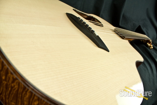 McPherson 3.0 XP Highly Figured Sapelle/Adirondack Guitar — image 11