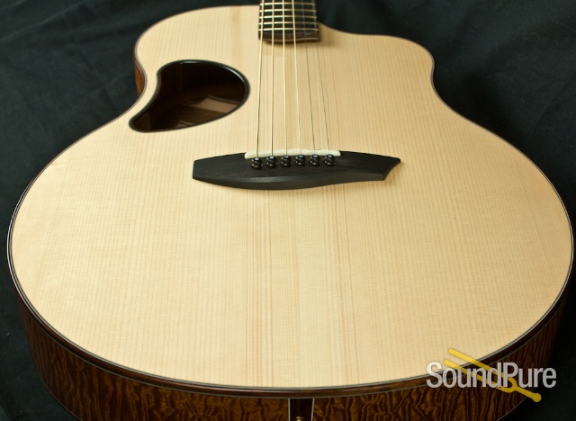McPherson 3.0 XP Highly Figured Sapelle/Adirondack Guitar — image 13