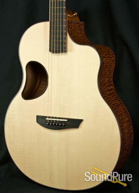 McPherson 3.0 XP Highly Figured Sapelle/Adirondack Guitar — image 1
