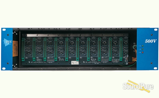 API Audio 500VPR 10 space Vertical 500 Series Module Rack — image 1