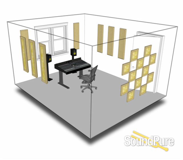Primacoustic London 10 Room kit - acoustic treatment — image 1