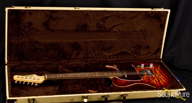 Melancon Classic Artist T Vintage Amber Burst Guitar - Used — image 11