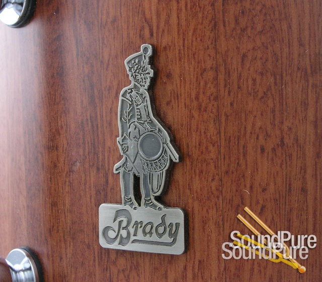 Brady 6.5x14 Jarrah Block Snare Drum Satin Finish — image 2