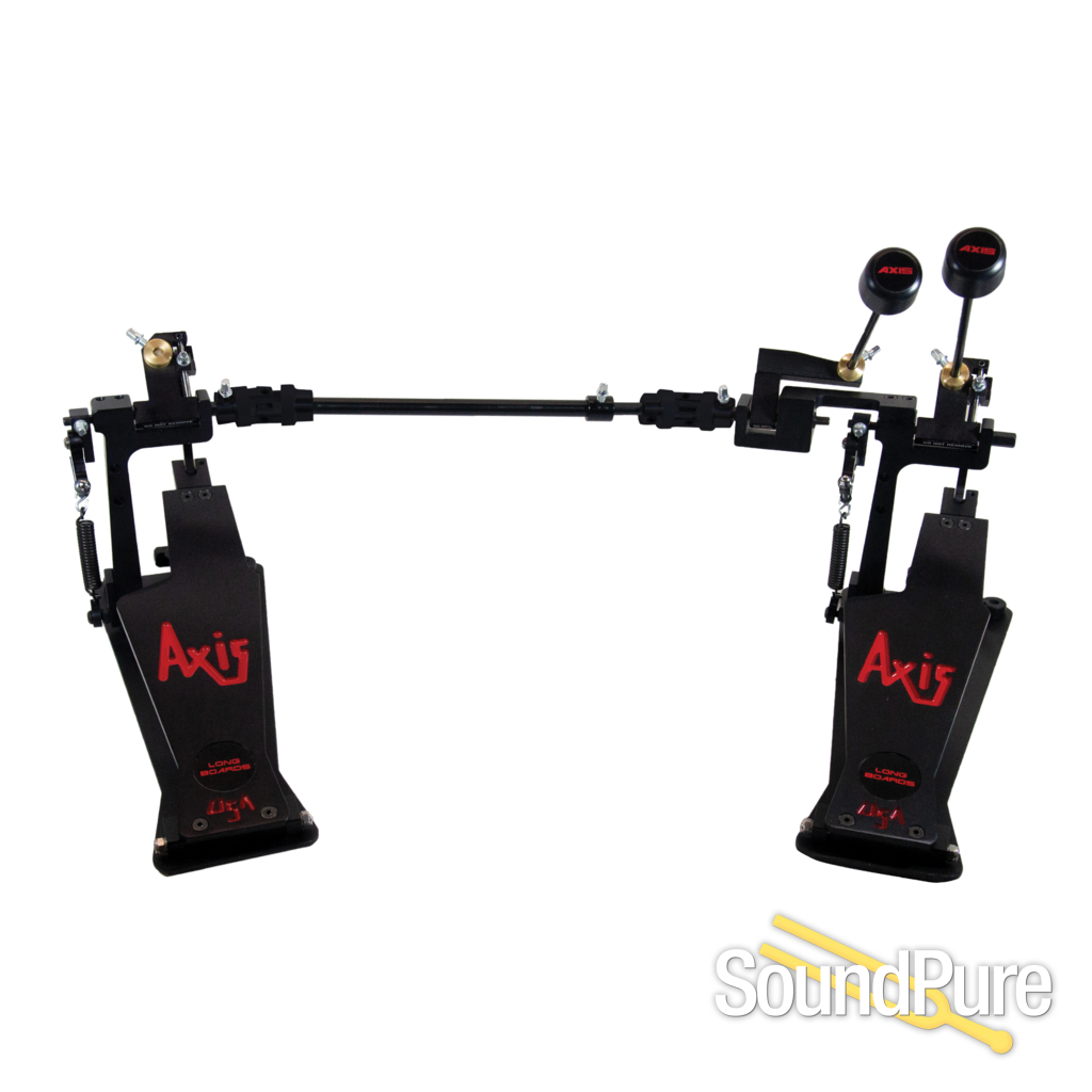 Axis AL2B Black Longboard Double Bass Drum Pedal