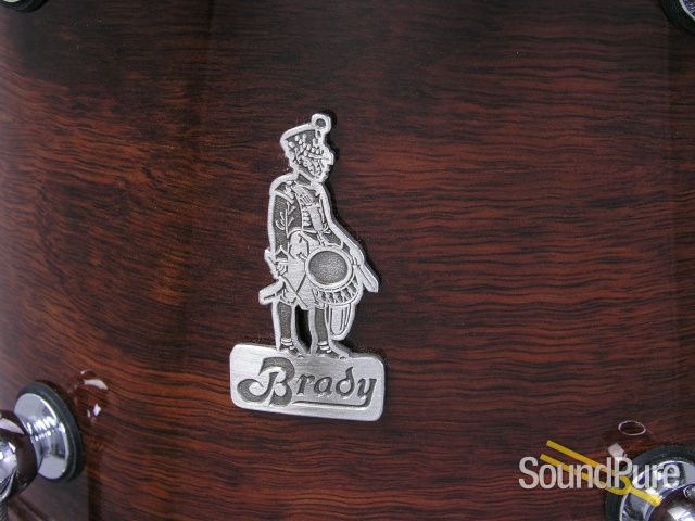 Brady Drums 4pc Jarrah Ply Drum Set-Natural Gloss Used — image 9