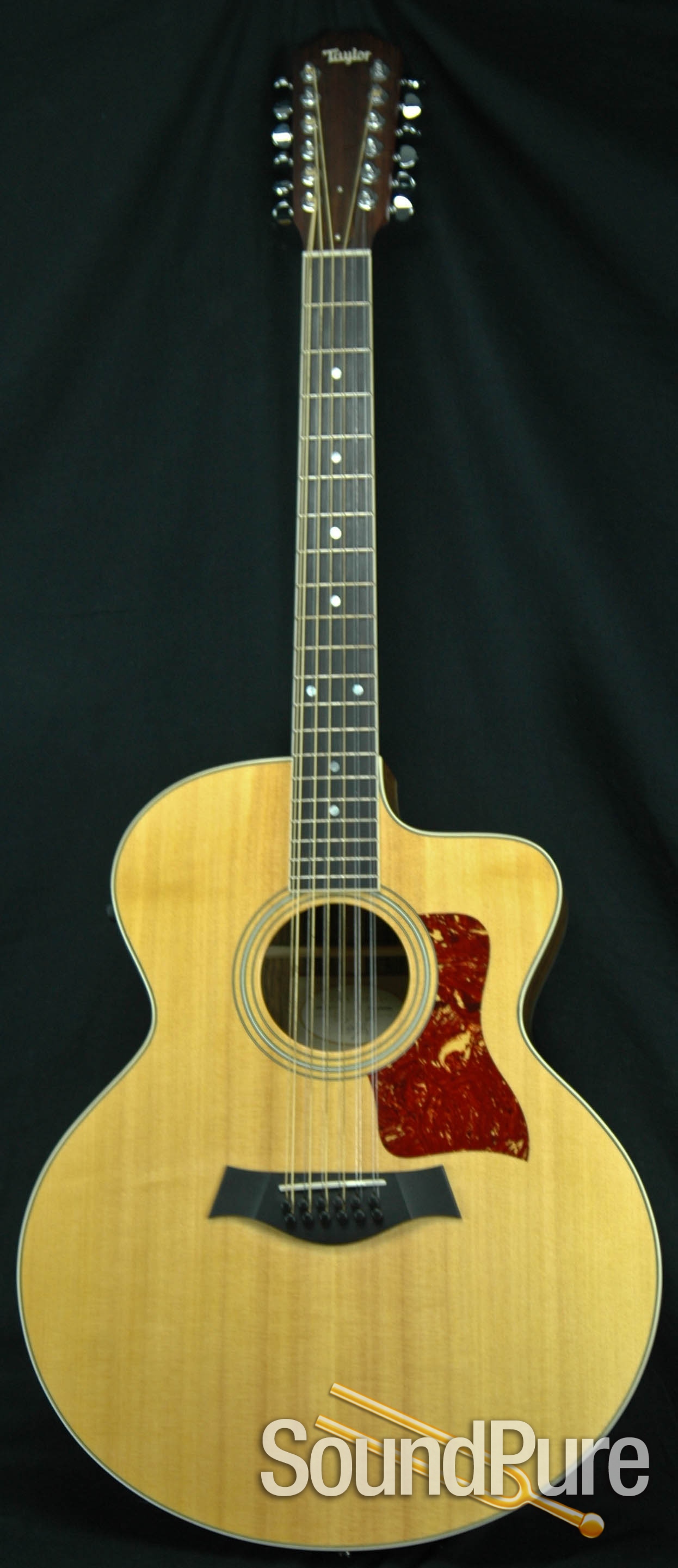 Taylor 455CE 12 String Jumbo Acoustic Guitar Used