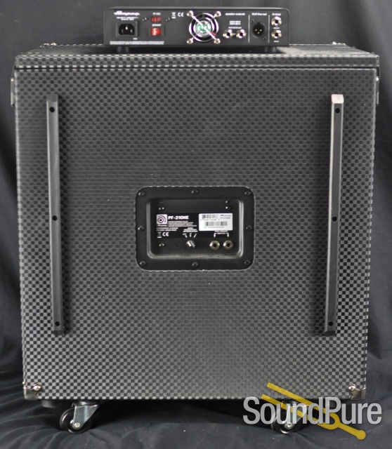 Ampeg PF350 Head and PF210HE Cab Bass Guitar Amplifier — image 2