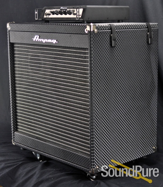 Ampeg PF350 Head and PF210HE Cab Bass Guitar Amplifier — image 5