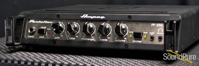 Ampeg PF350 Head and PF210HE Cab Bass Guitar Amplifier — image 6